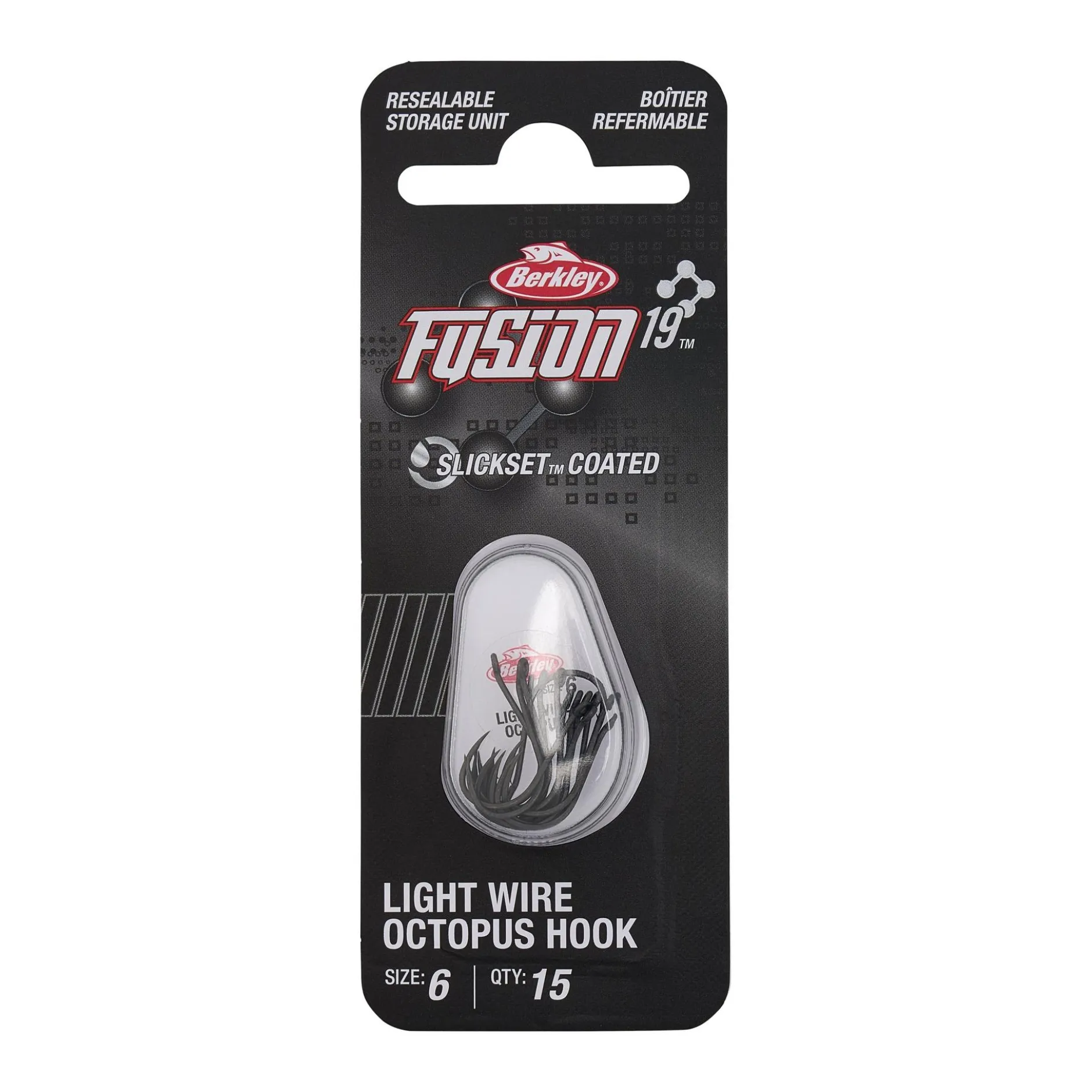 Fusion19™ Light Wire Octopus Hooks
