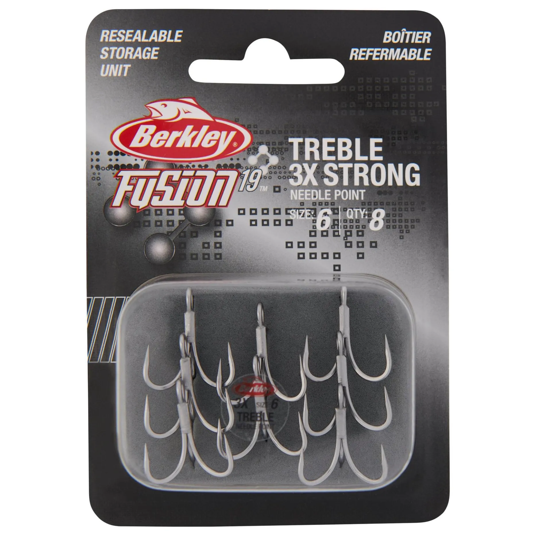 Fusion19™ Treble 3x Hooks