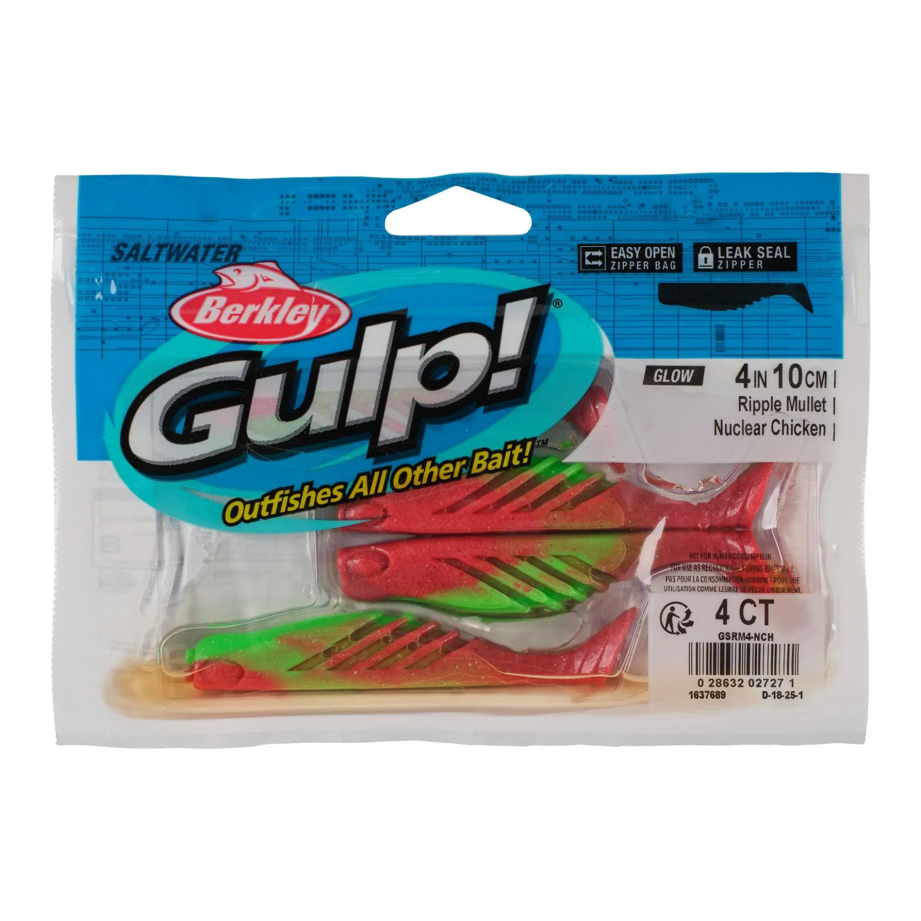 Gulp!® Saltwater Ripple Mullet