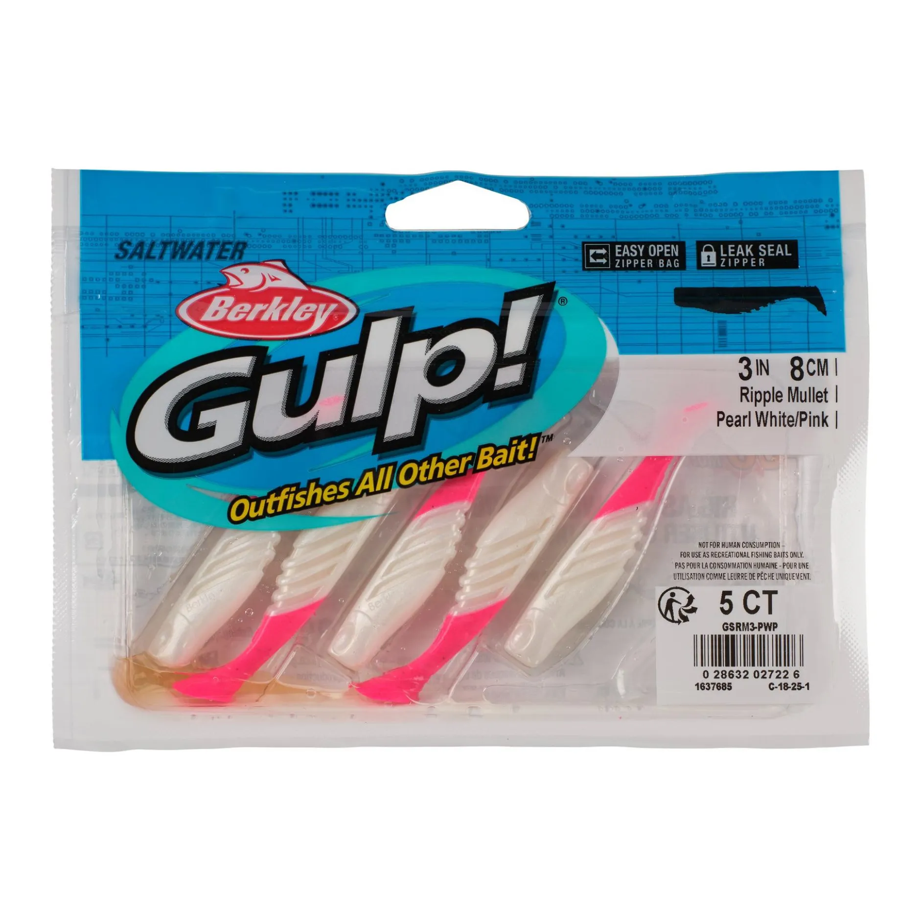 Gulp!® Saltwater Ripple Mullet