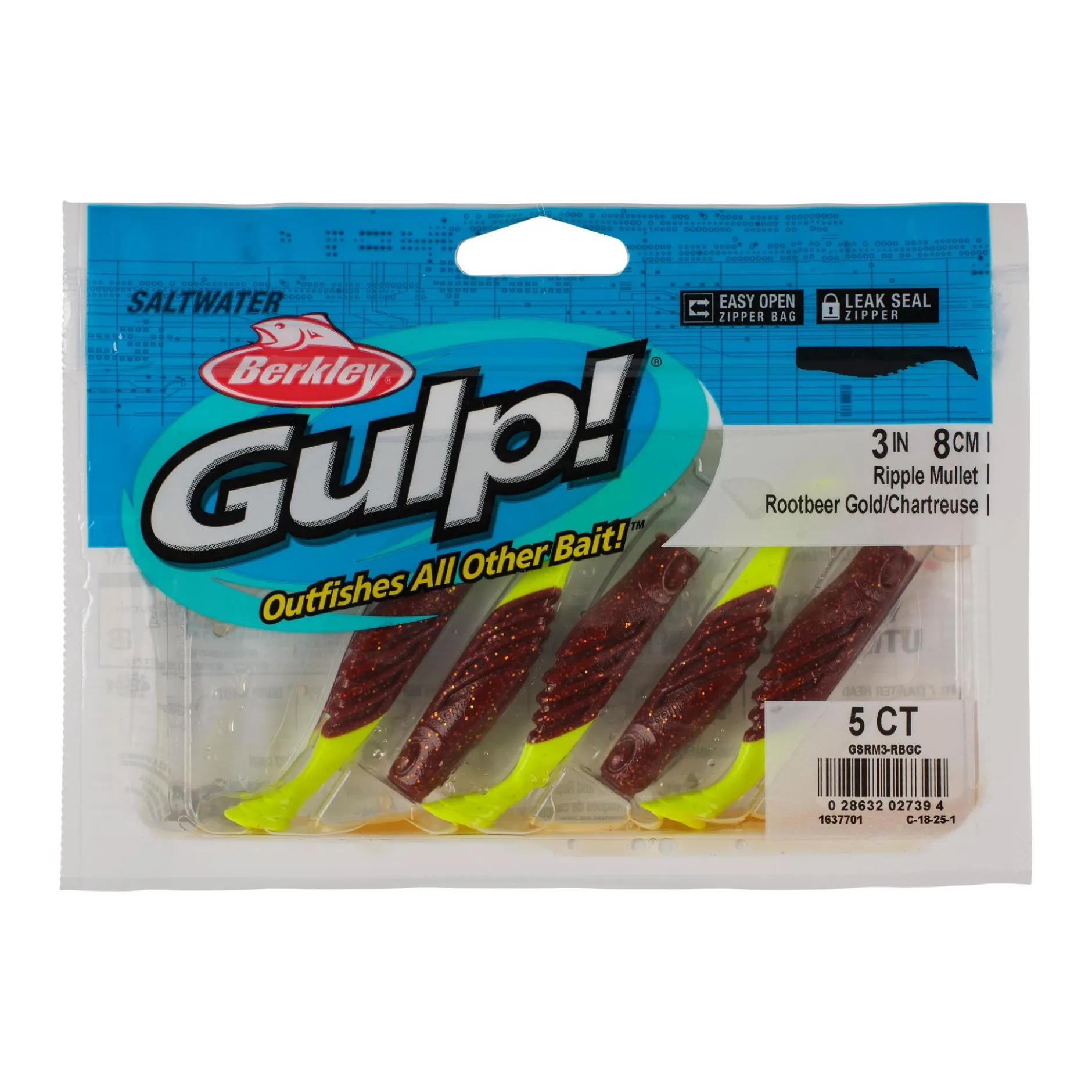 Gulp!® Saltwater Ripple Mullet