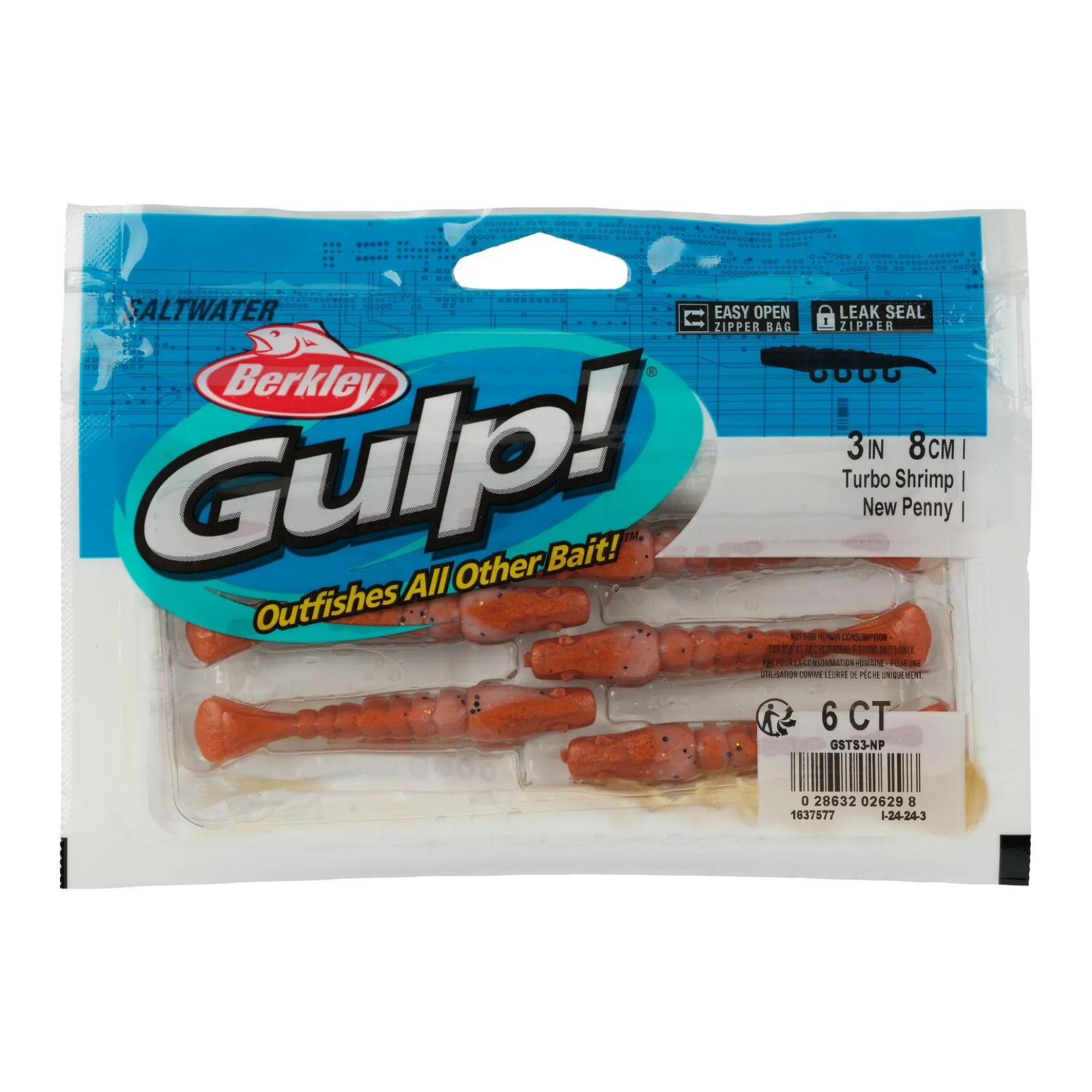 Gulp!® Saltwater Turbo Shrimp
