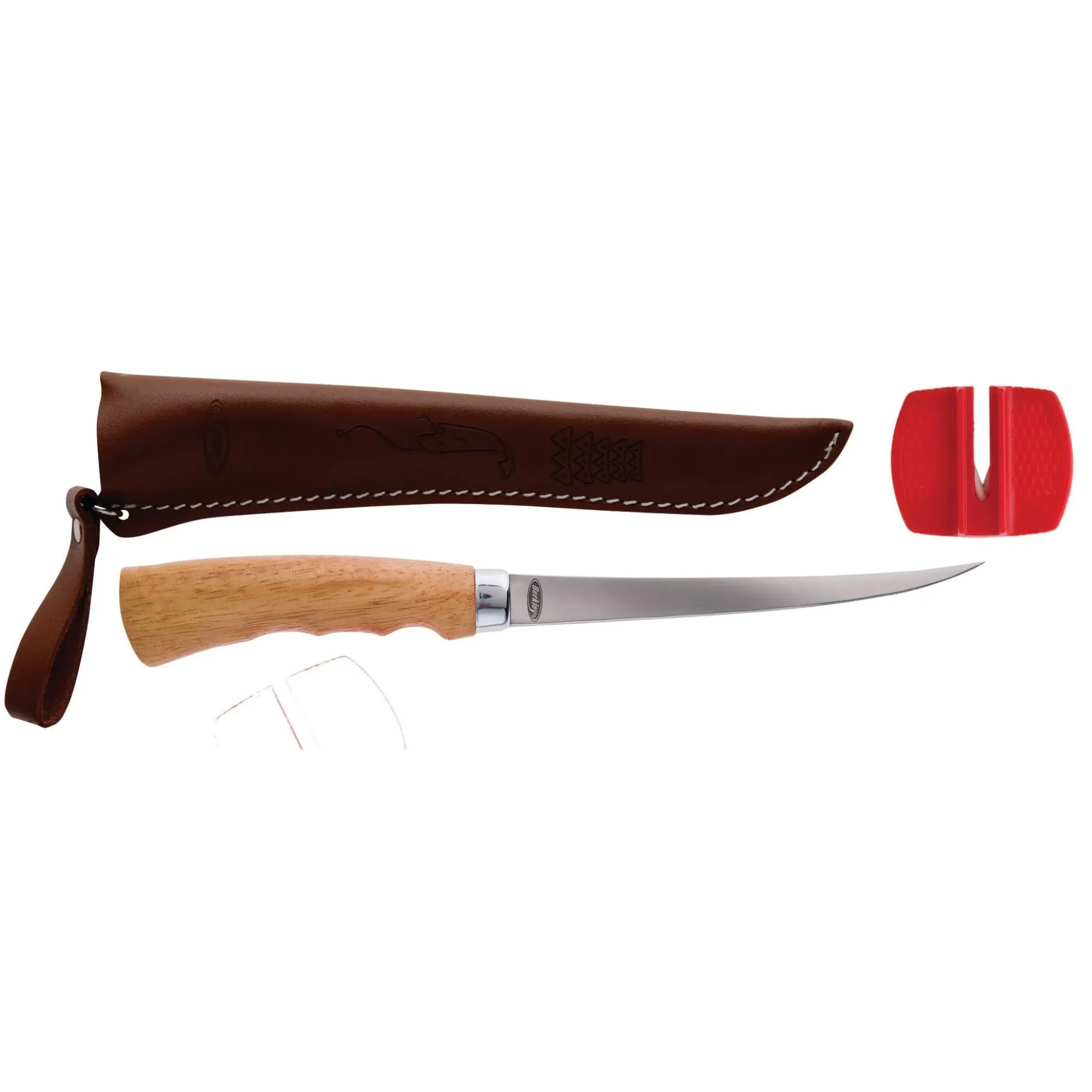 6in Wooden Handle Fillet Knife