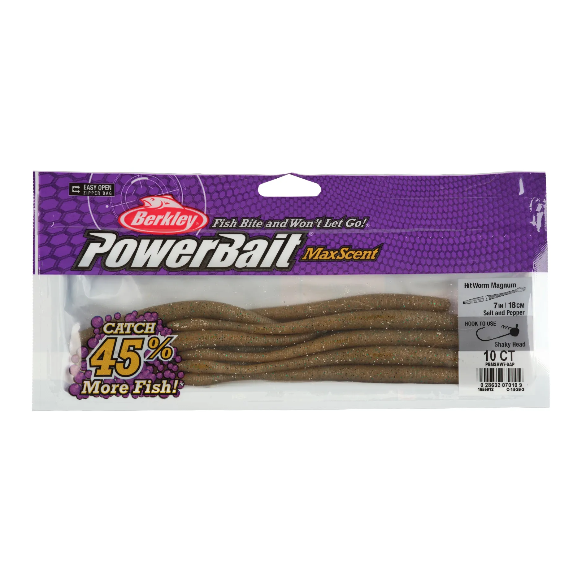 PowerBait® MaxScent Hit Worm Magnum