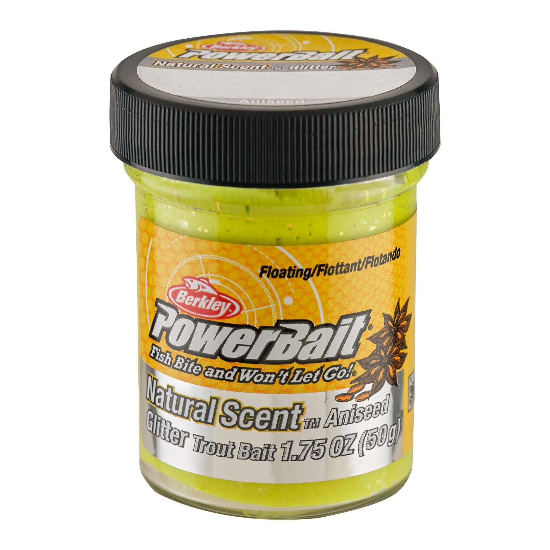 PowerBait® Natural Glitter Trout Bait