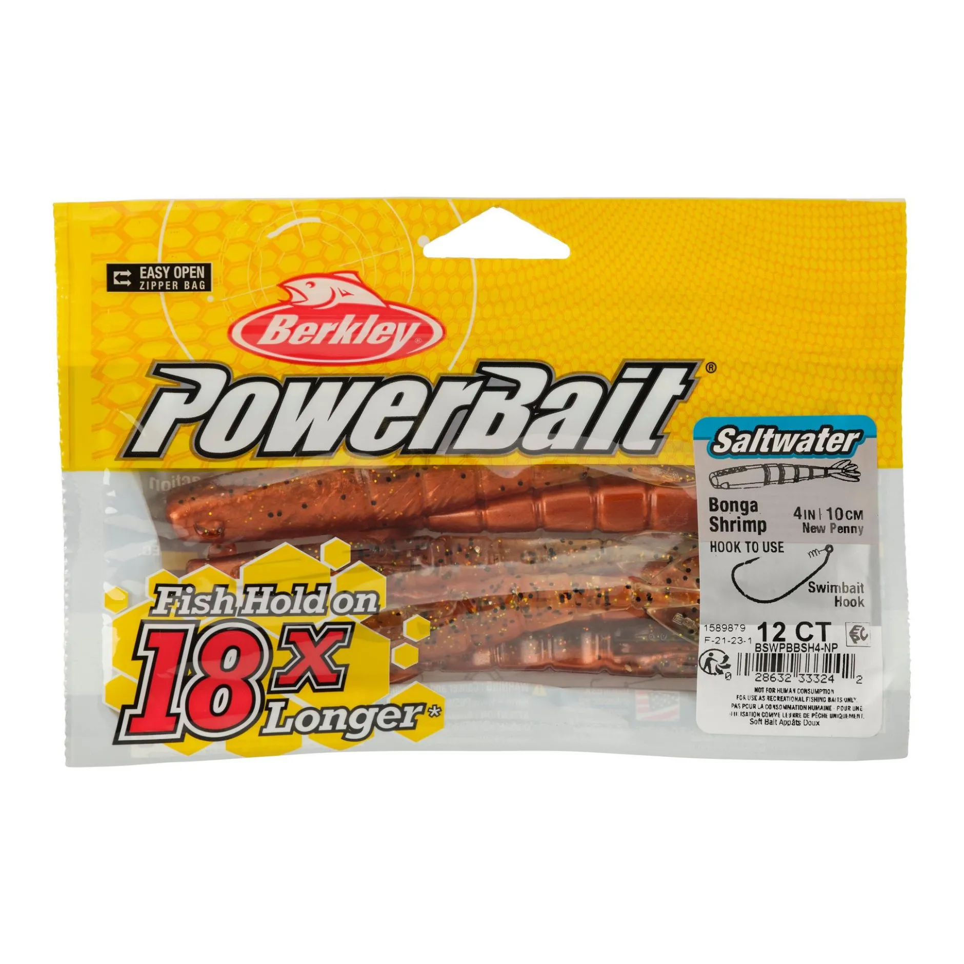 PowerBait® Saltwater Bonga Shrimp