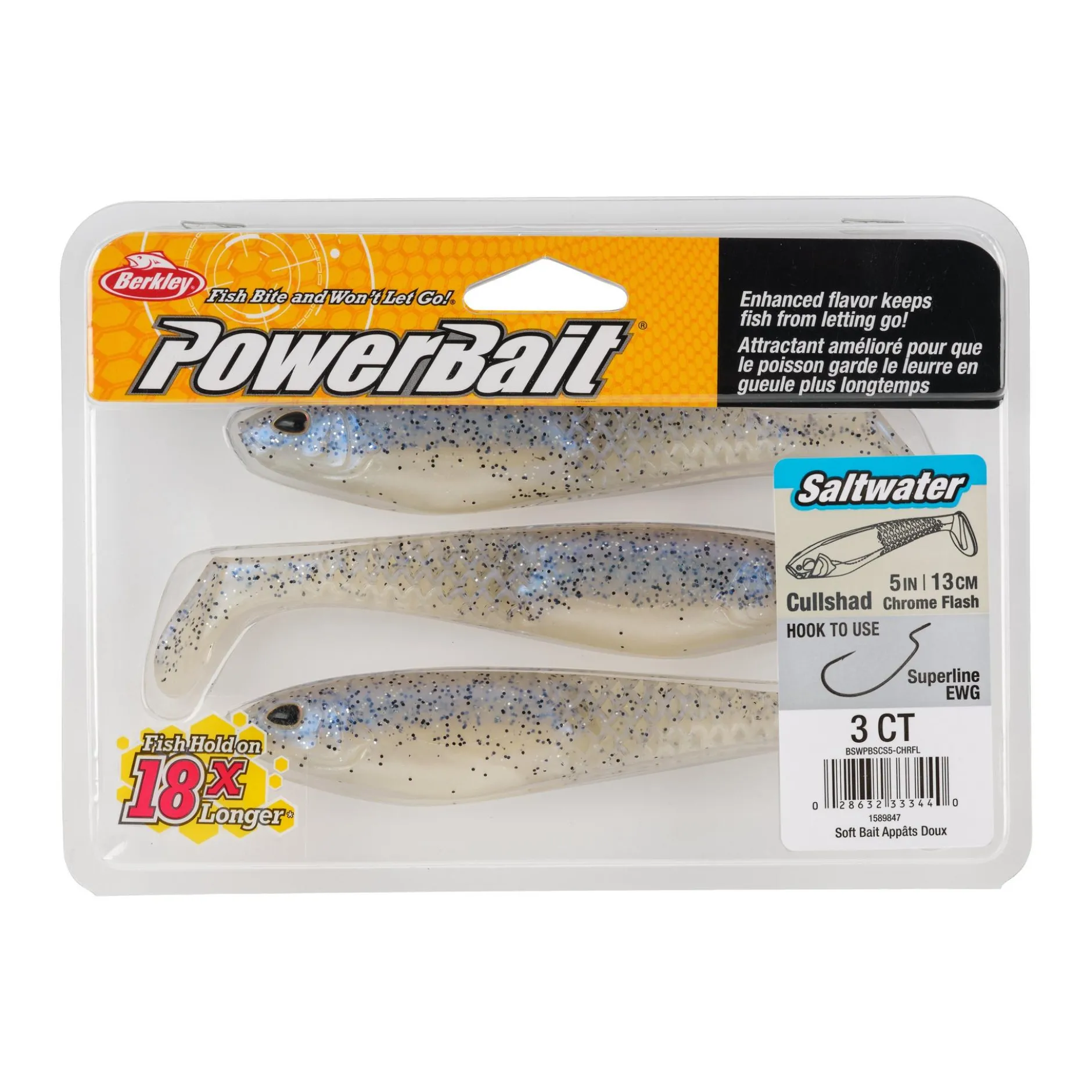 PowerBait® Saltwater CullShad