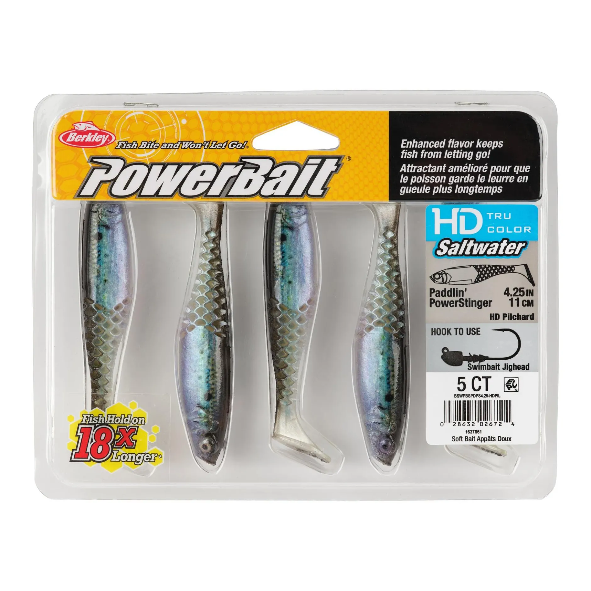 PowerBait® Saltwater Paddlin' PowerStinger