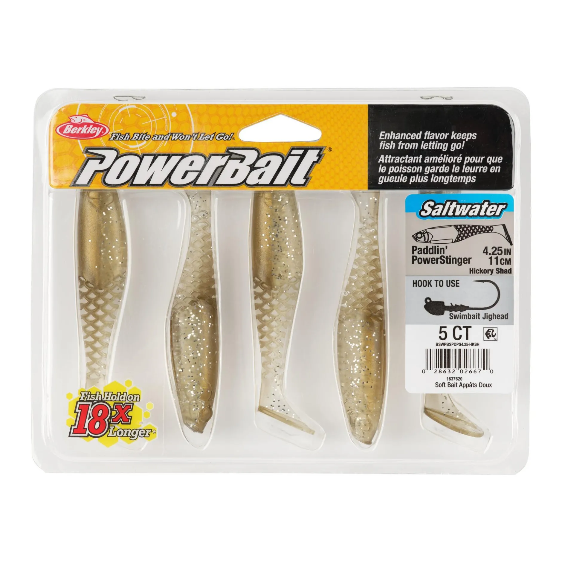 PowerBait® Saltwater Paddlin' PowerStinger
