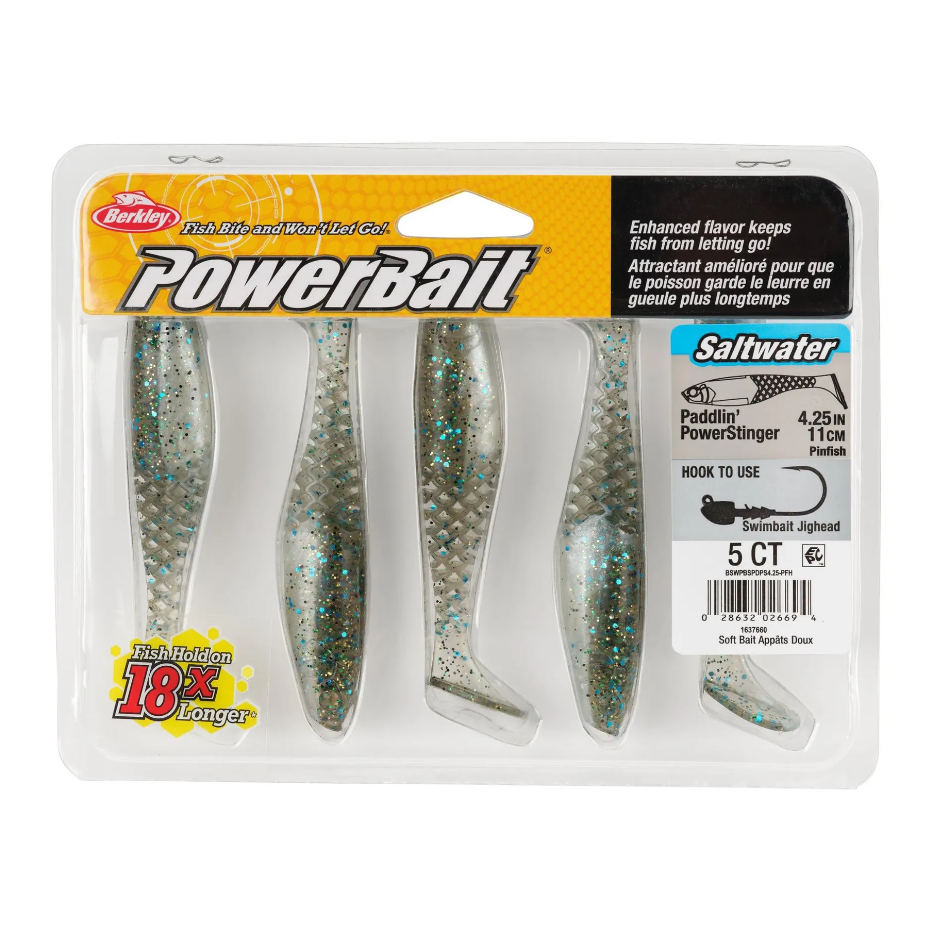 PowerBait® Saltwater Paddlin' PowerStinger