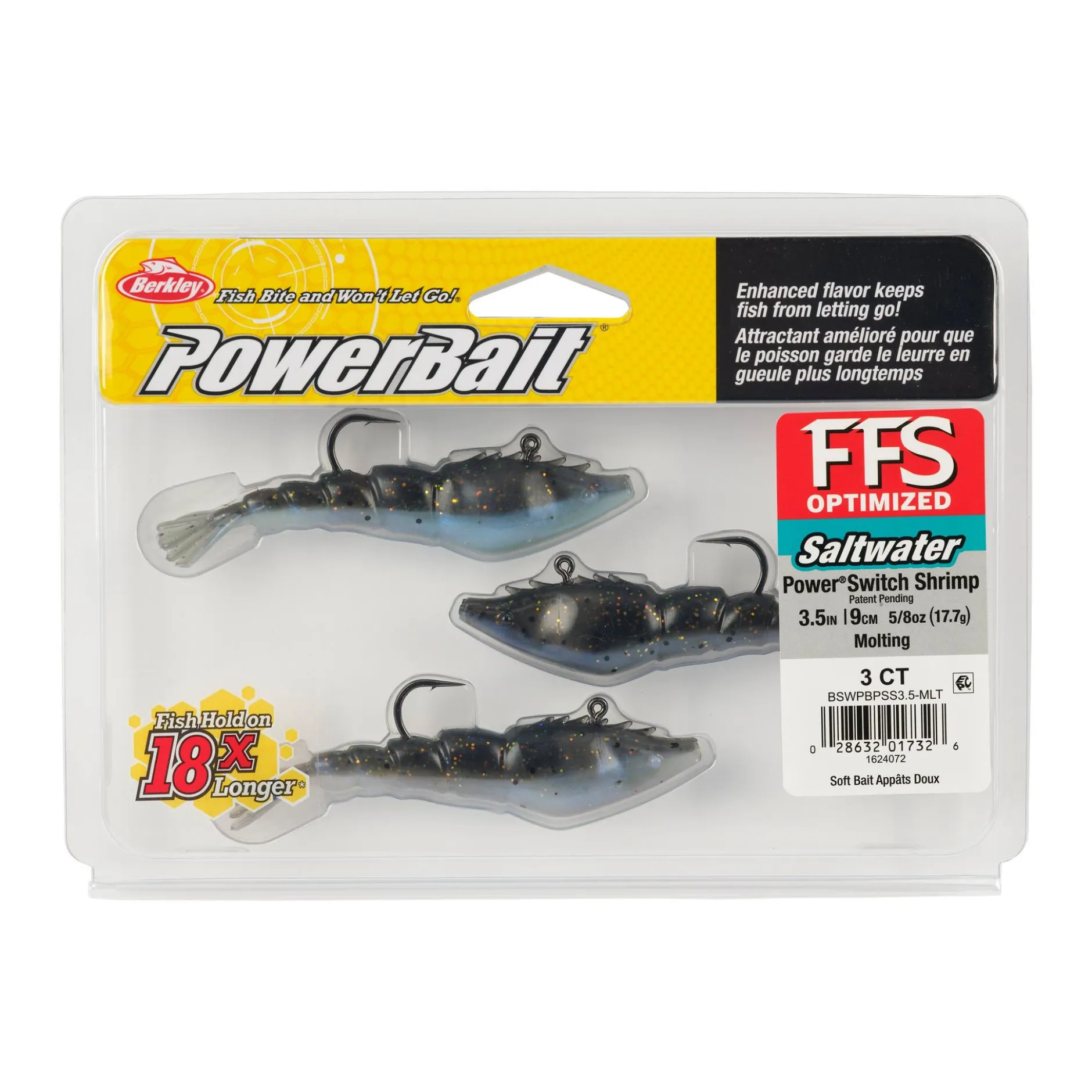 PowerBait® Saltwater PowerSwitch Shrimp