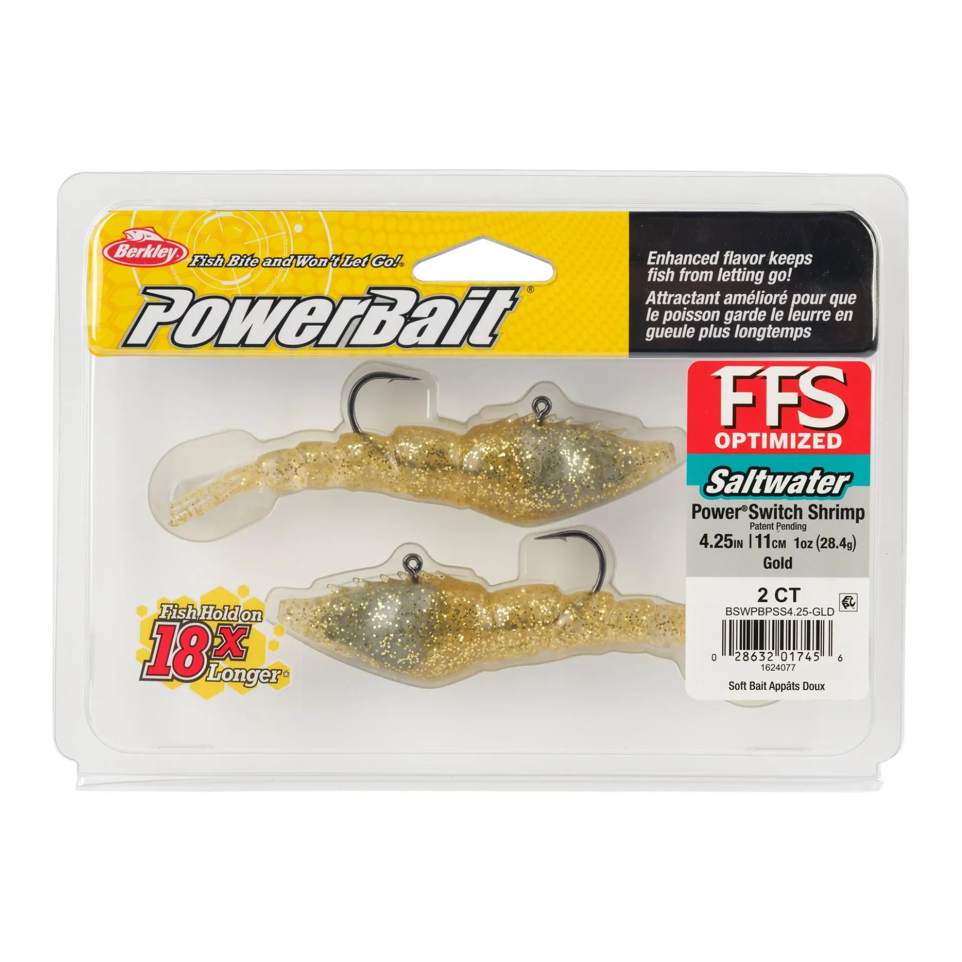 PowerBait® Saltwater PowerSwitch Shrimp