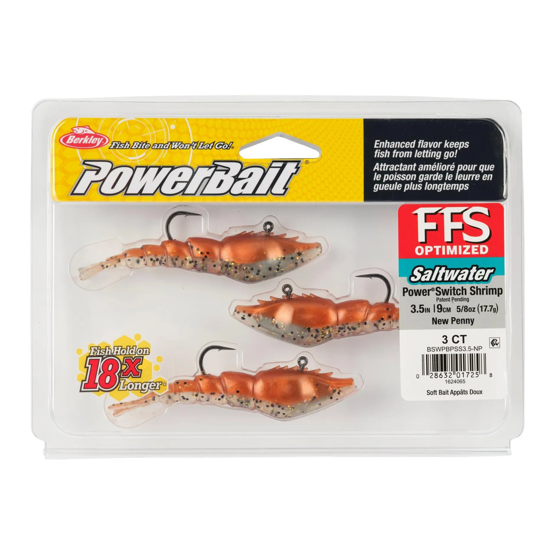 PowerBait® Saltwater PowerSwitch Shrimp
