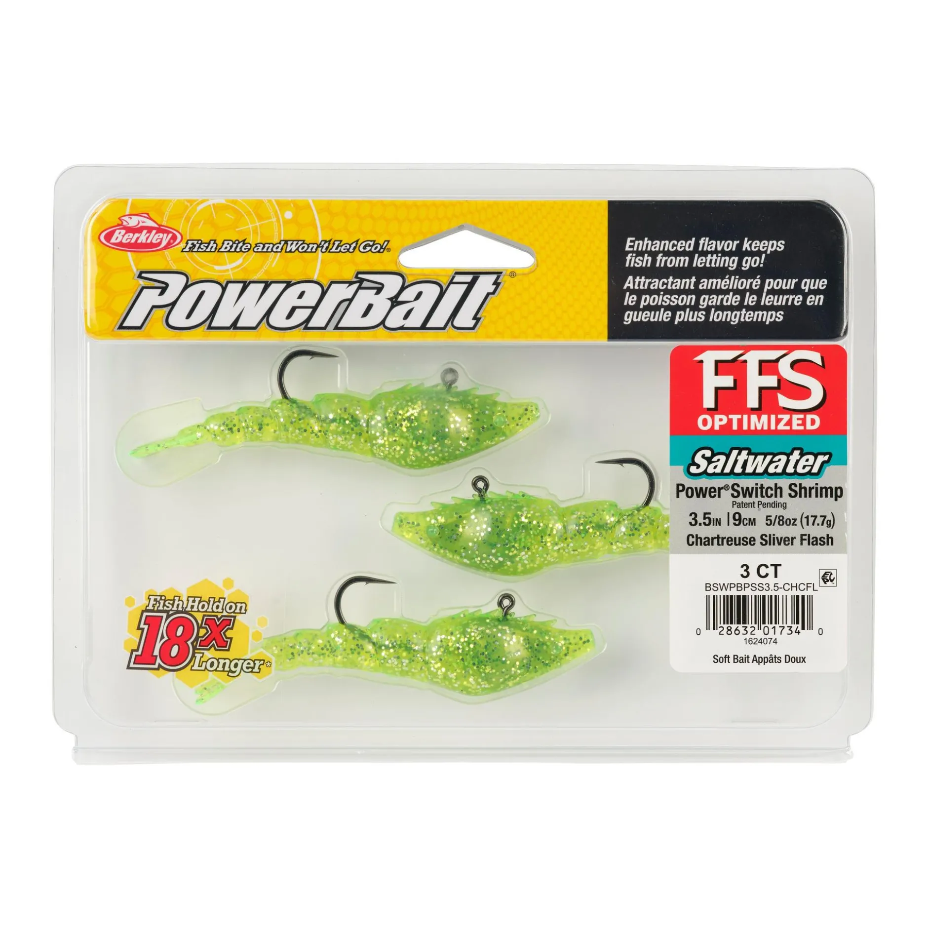 PowerBait® Saltwater PowerSwitch Shrimp