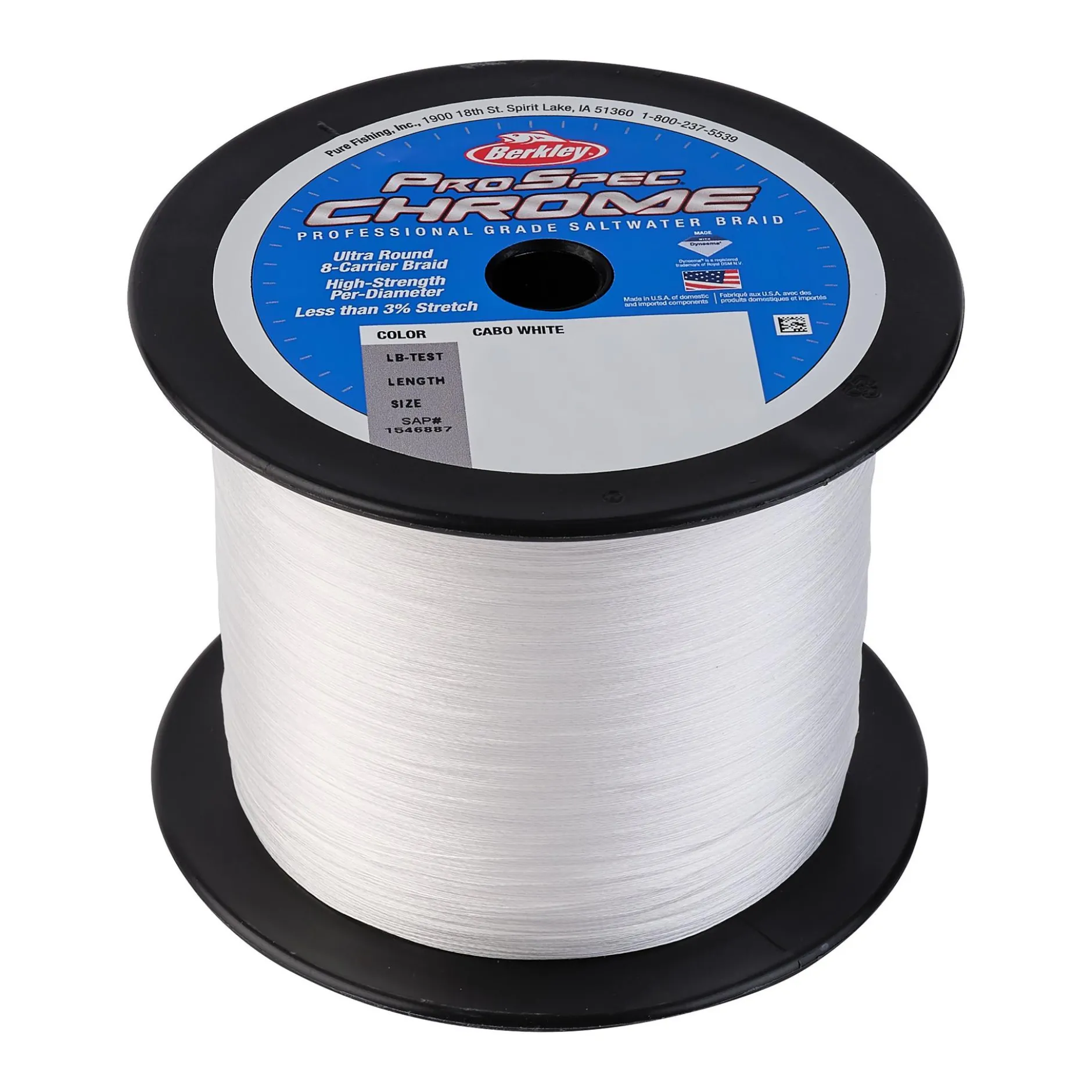 ProSpec® Chrome Premium Saltwater Braid