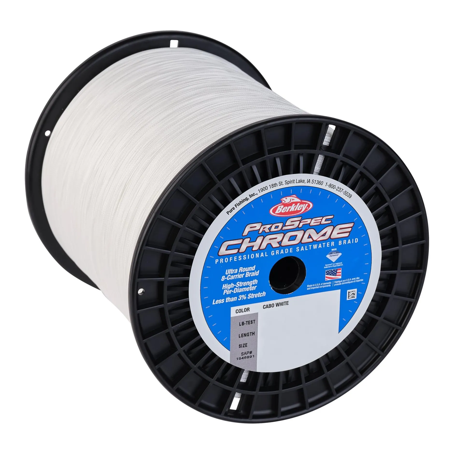 ProSpec® Chrome Premium Saltwater Braid