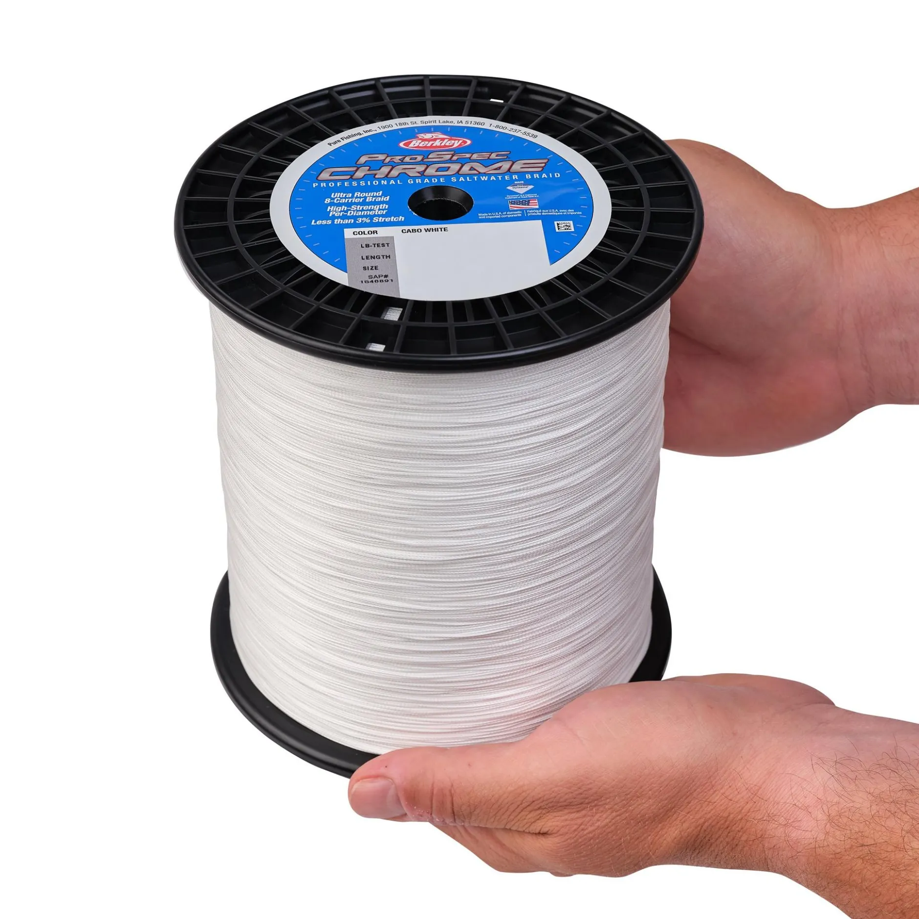 ProSpec® Chrome Premium Saltwater Braid