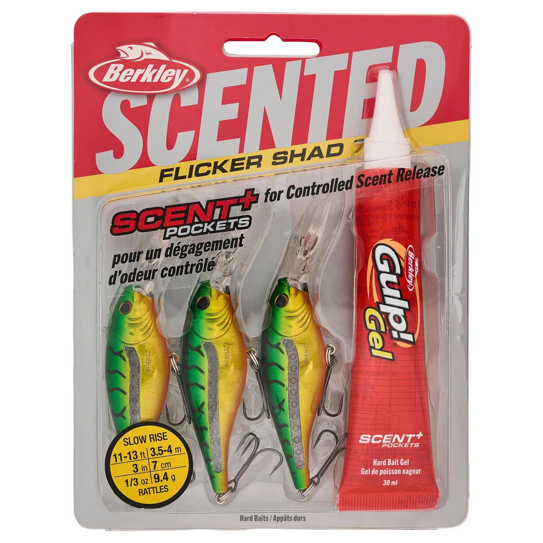 Scented Flicker Shad® Pro Pack
