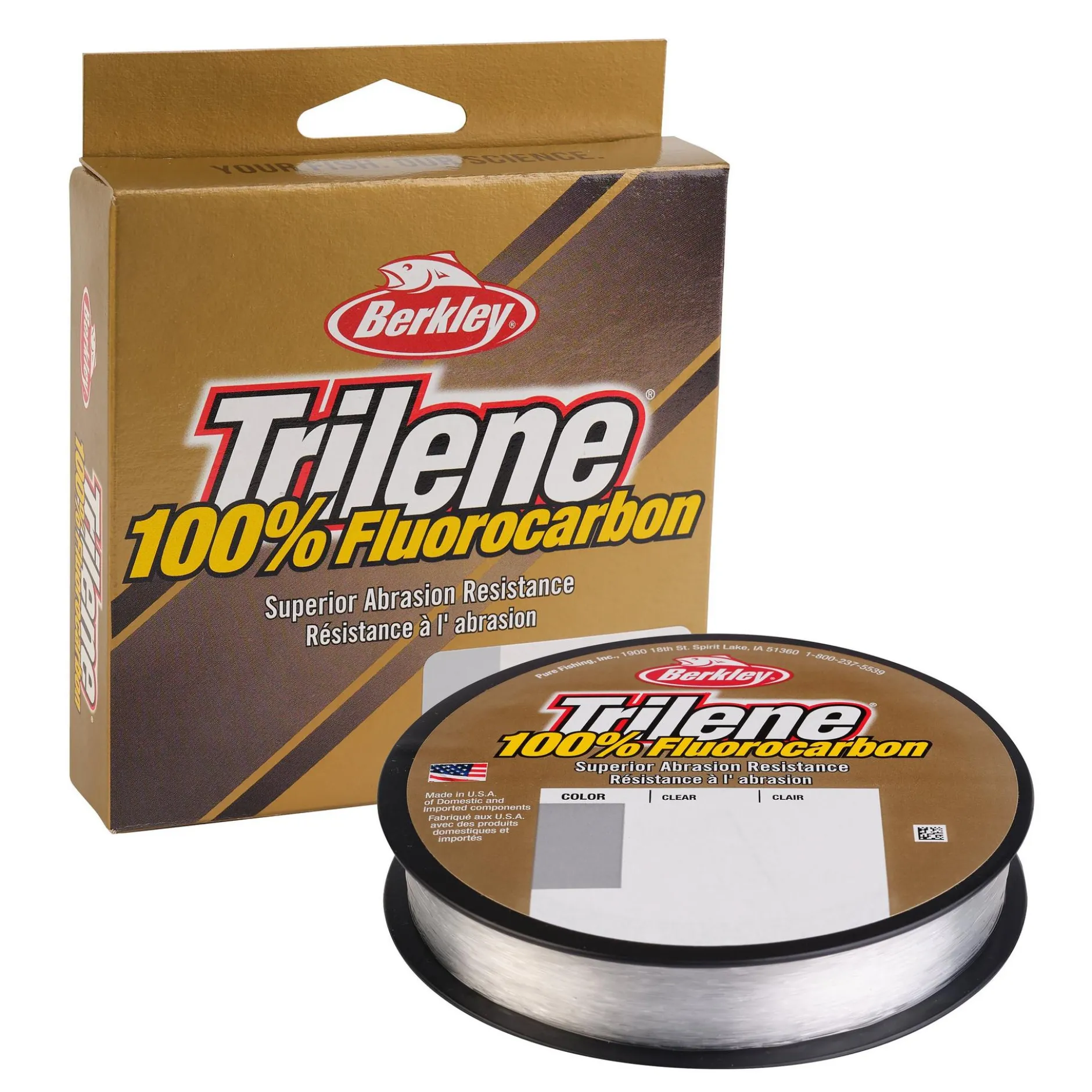 Trilene® 100% Fluorocarbon Filler Spool